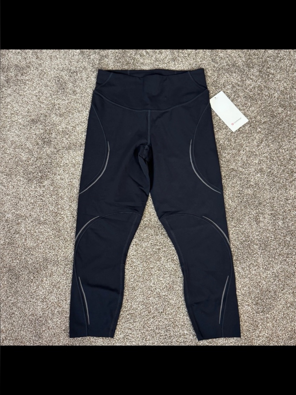 lululemon Base Pace Black Leggings NWOT Size 10